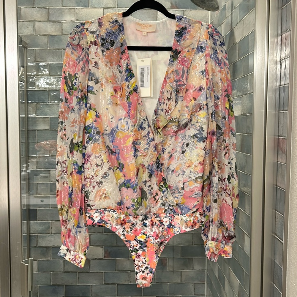 Rococo sand body suit- NWT